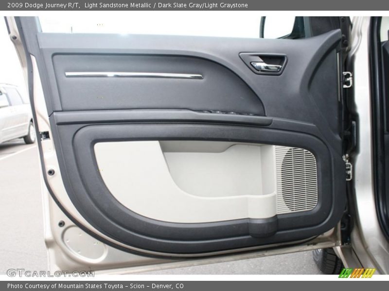 Light Sandstone Metallic / Dark Slate Gray/Light Graystone 2009 Dodge Journey R/T