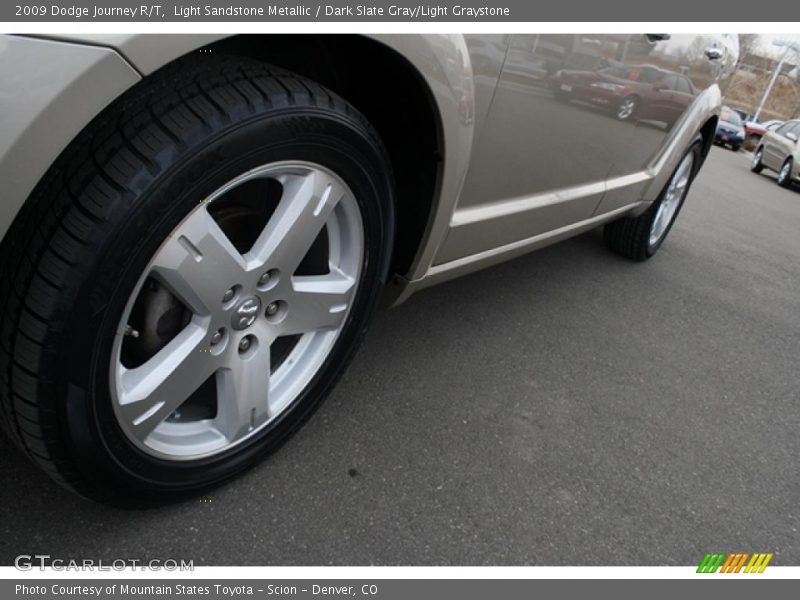 Light Sandstone Metallic / Dark Slate Gray/Light Graystone 2009 Dodge Journey R/T
