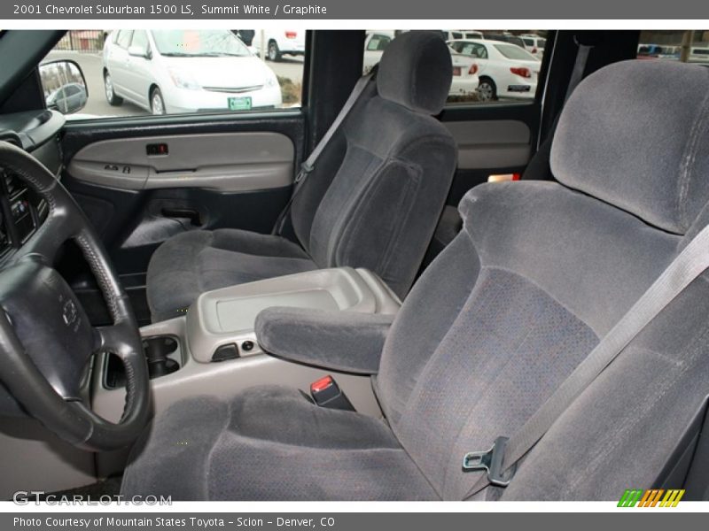 Summit White / Graphite 2001 Chevrolet Suburban 1500 LS