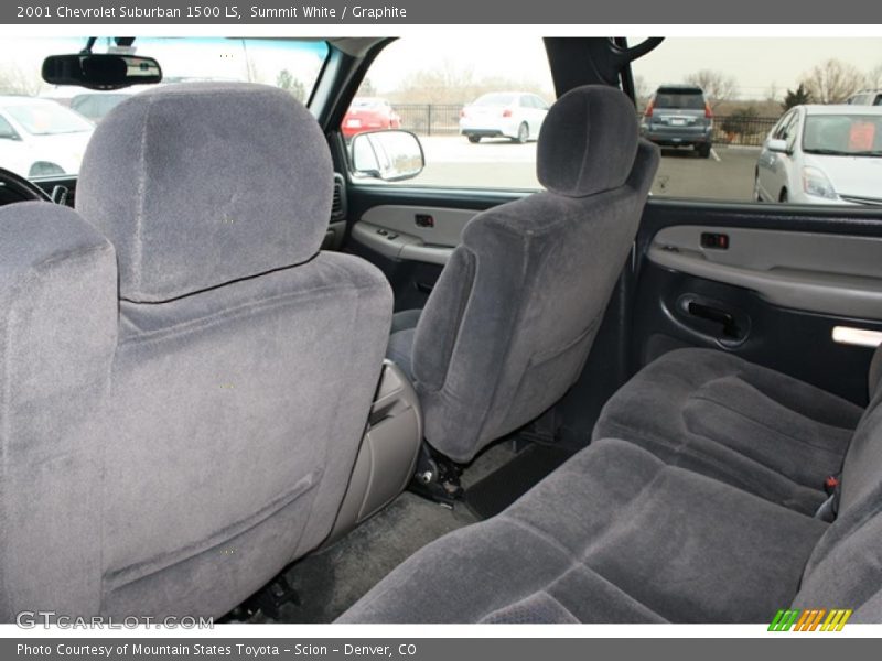 Summit White / Graphite 2001 Chevrolet Suburban 1500 LS