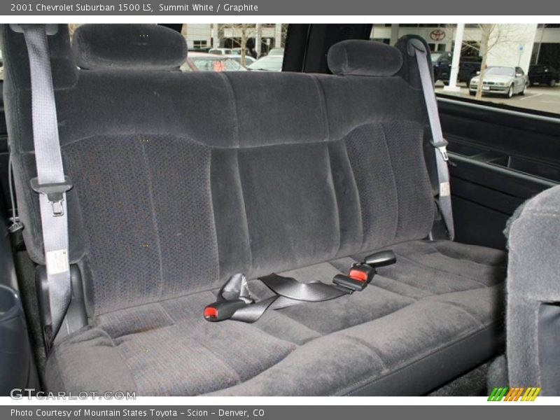 Summit White / Graphite 2001 Chevrolet Suburban 1500 LS
