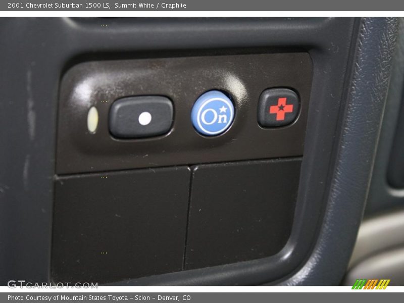 Summit White / Graphite 2001 Chevrolet Suburban 1500 LS