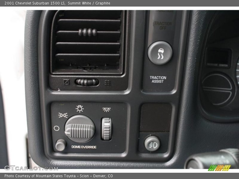 Summit White / Graphite 2001 Chevrolet Suburban 1500 LS