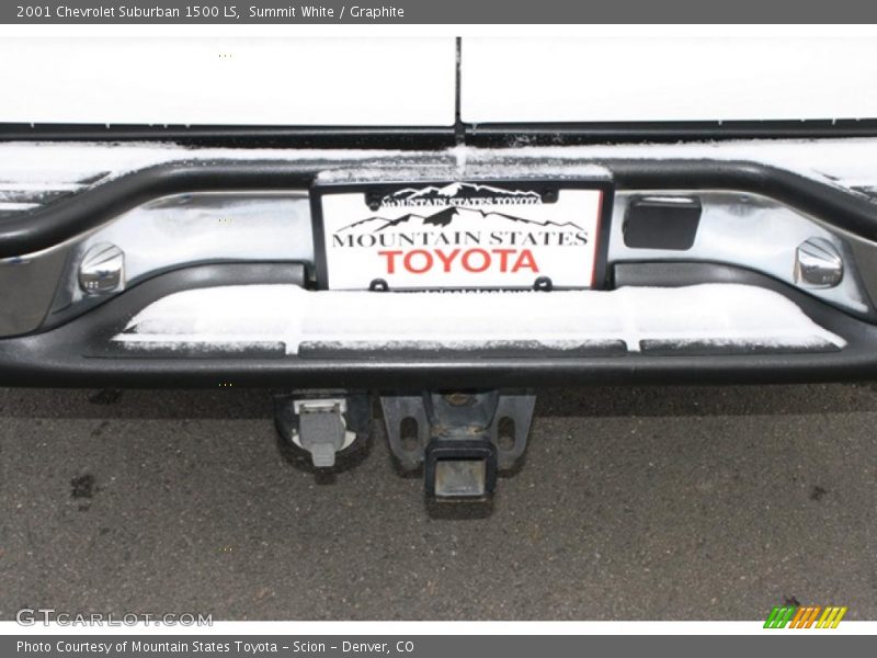 Summit White / Graphite 2001 Chevrolet Suburban 1500 LS