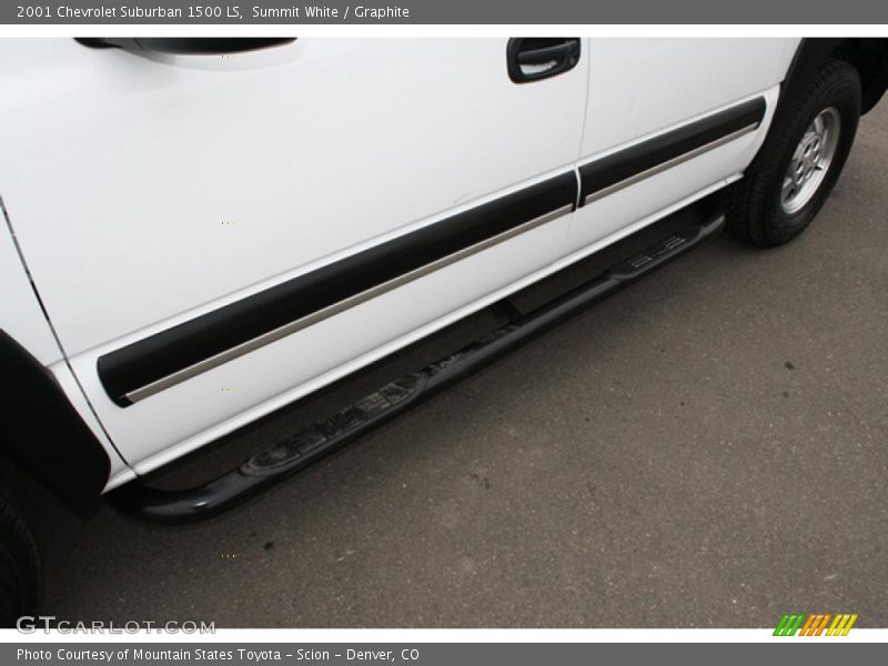 Summit White / Graphite 2001 Chevrolet Suburban 1500 LS