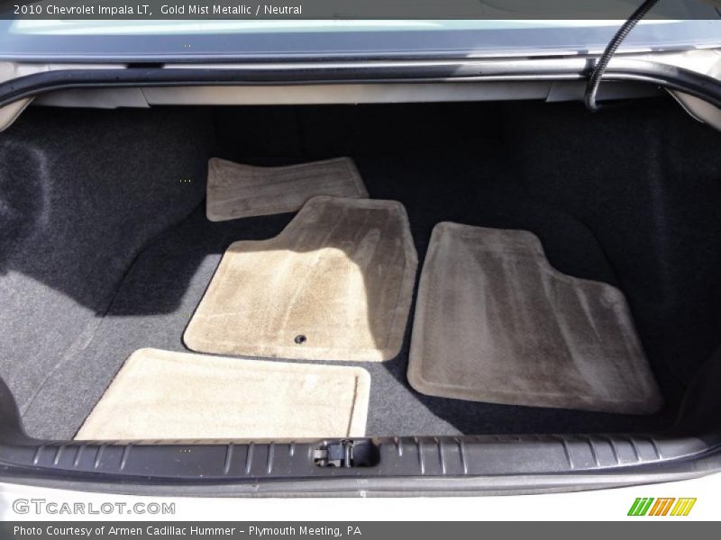 Gold Mist Metallic / Neutral 2010 Chevrolet Impala LT