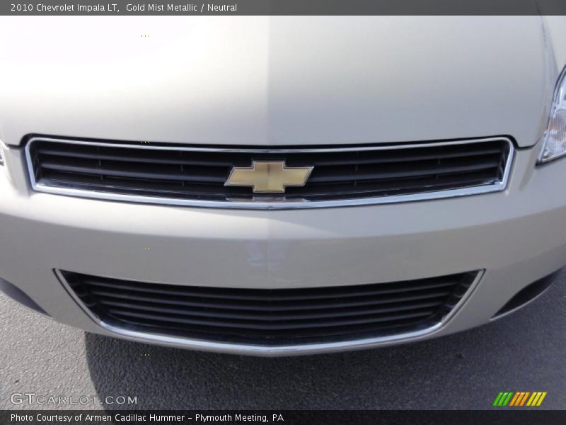 Gold Mist Metallic / Neutral 2010 Chevrolet Impala LT