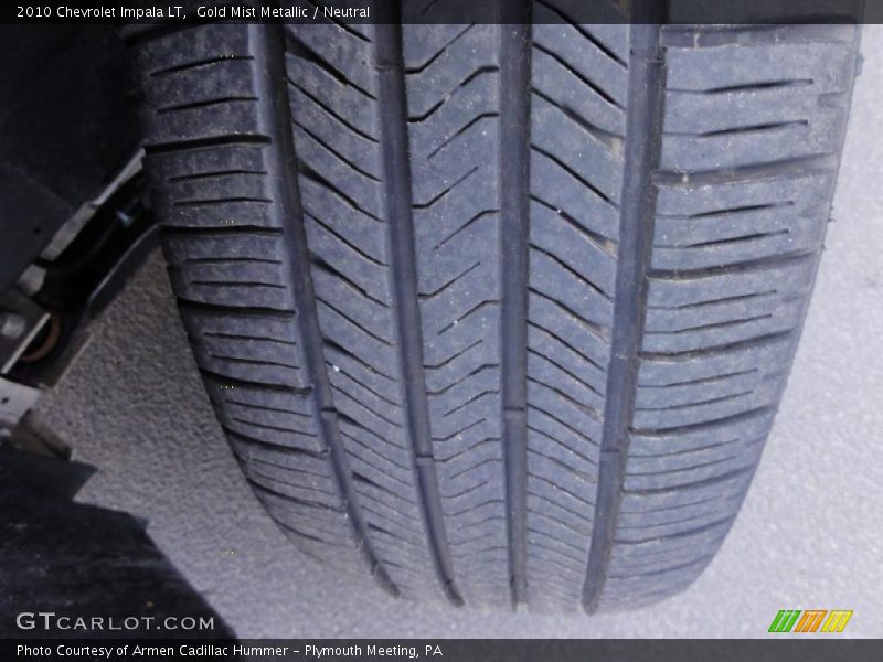 Gold Mist Metallic / Neutral 2010 Chevrolet Impala LT