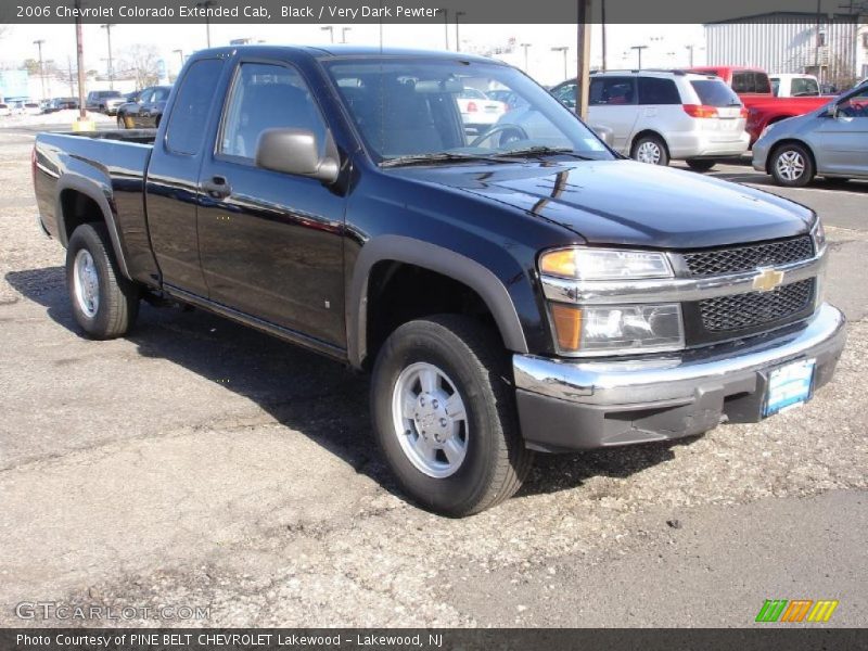 Black / Very Dark Pewter 2006 Chevrolet Colorado Extended Cab