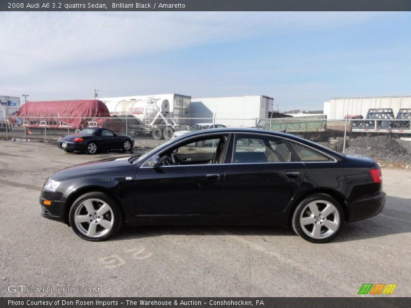 Brilliant Black / Amaretto 2008 Audi A6 3.2 quattro Sedan
