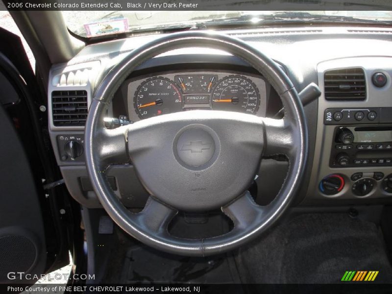 Black / Very Dark Pewter 2006 Chevrolet Colorado Extended Cab