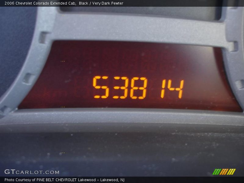 Black / Very Dark Pewter 2006 Chevrolet Colorado Extended Cab