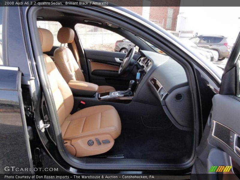 Brilliant Black / Amaretto 2008 Audi A6 3.2 quattro Sedan
