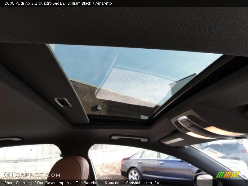 Brilliant Black / Amaretto 2008 Audi A6 3.2 quattro Sedan