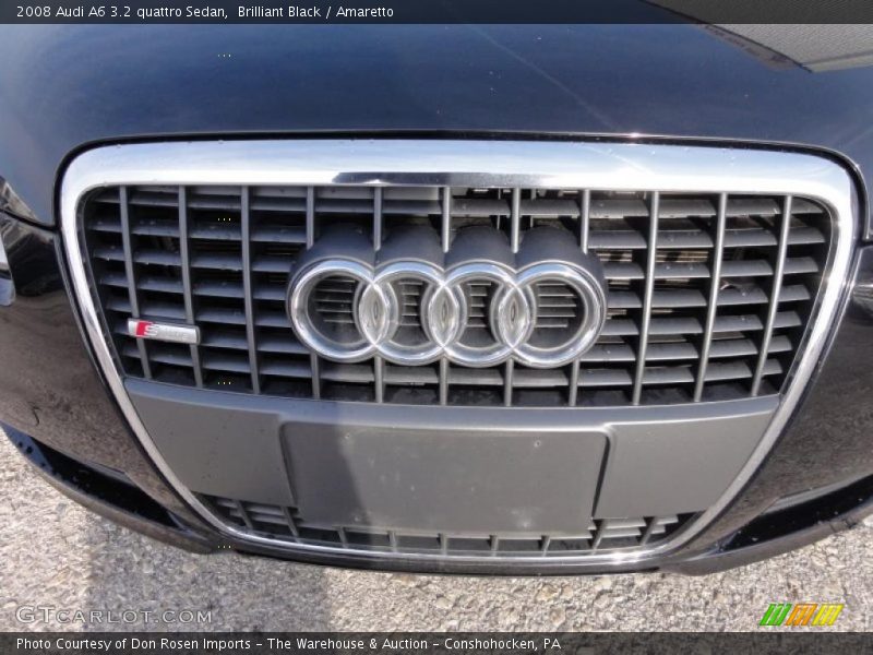 Brilliant Black / Amaretto 2008 Audi A6 3.2 quattro Sedan