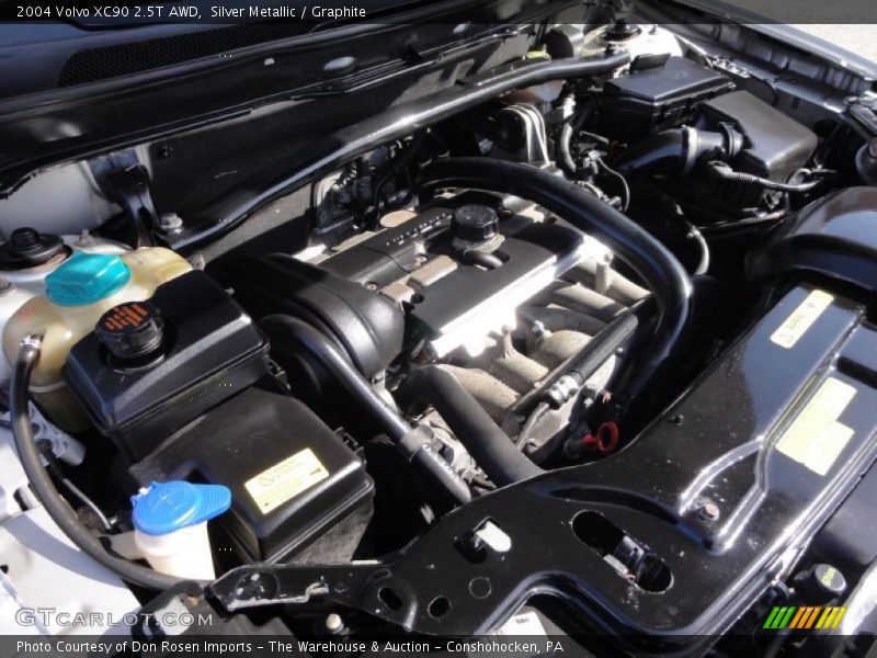  2004 XC90 2.5T AWD Engine - 2.5 Liter Turbocharged DOHC 20-Valve 5 Cylinder