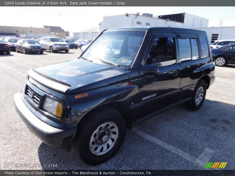 Dark Jade Green metallic / Gray 1994 Suzuki Sidekick JX 4 Door 4x4