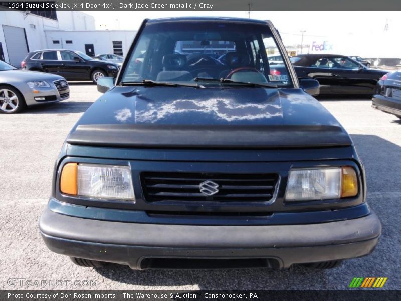 Dark Jade Green metallic / Gray 1994 Suzuki Sidekick JX 4 Door 4x4