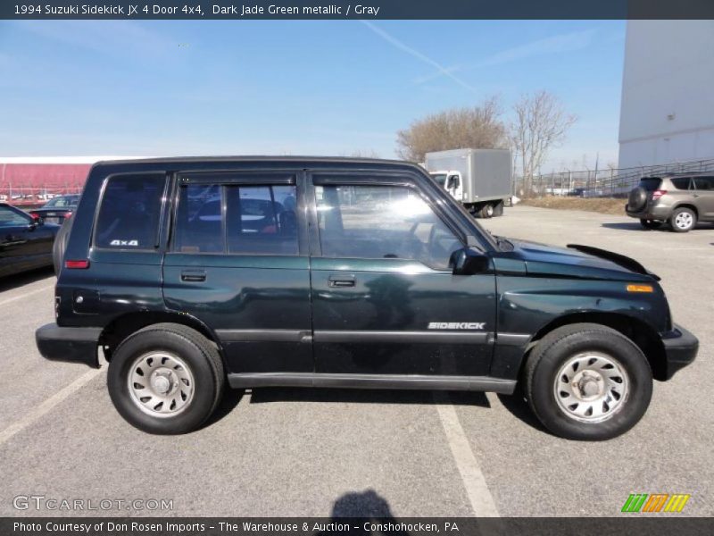  1994 Sidekick JX 4 Door 4x4 Dark Jade Green metallic