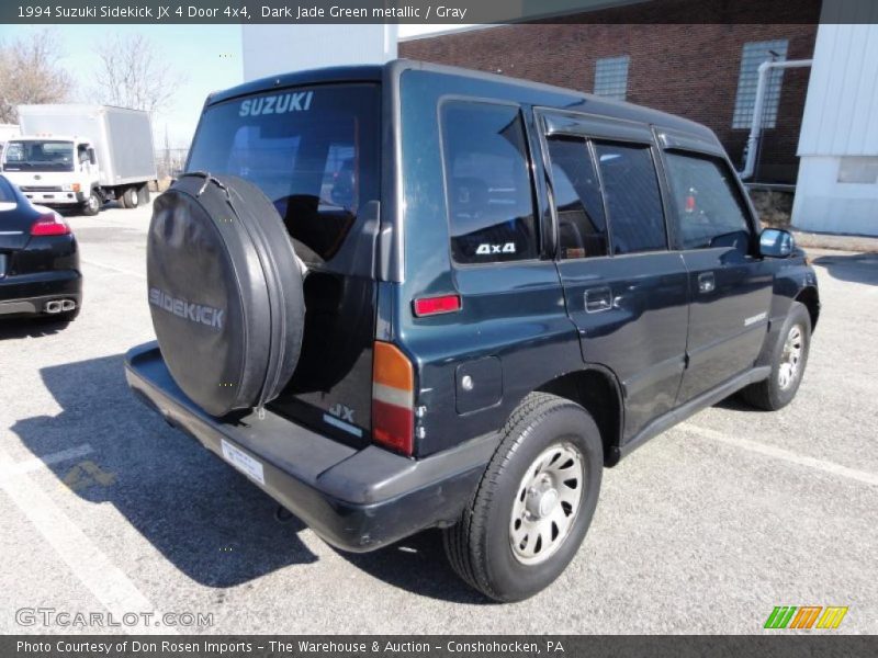 Dark Jade Green metallic / Gray 1994 Suzuki Sidekick JX 4 Door 4x4