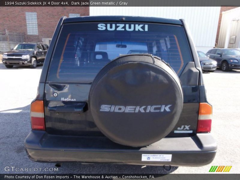 Dark Jade Green metallic / Gray 1994 Suzuki Sidekick JX 4 Door 4x4