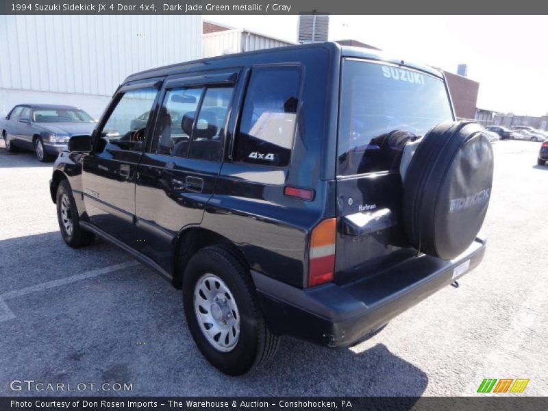 Dark Jade Green metallic / Gray 1994 Suzuki Sidekick JX 4 Door 4x4