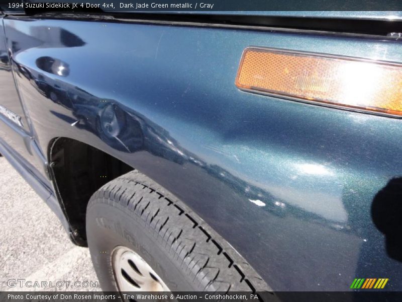 Dark Jade Green metallic / Gray 1994 Suzuki Sidekick JX 4 Door 4x4