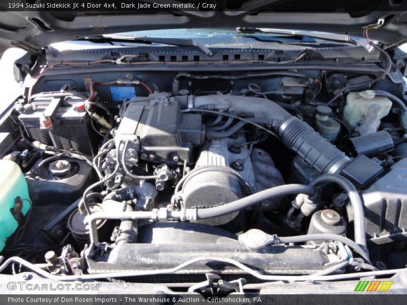  1994 Sidekick JX 4 Door 4x4 Engine - 1.6 Liter SOHC 8-Valve 4 Cylinder