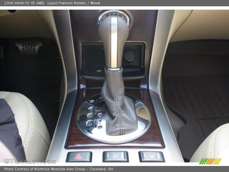 Liquid Platinum Metallic / Wheat 2006 Infiniti FX 45 AWD