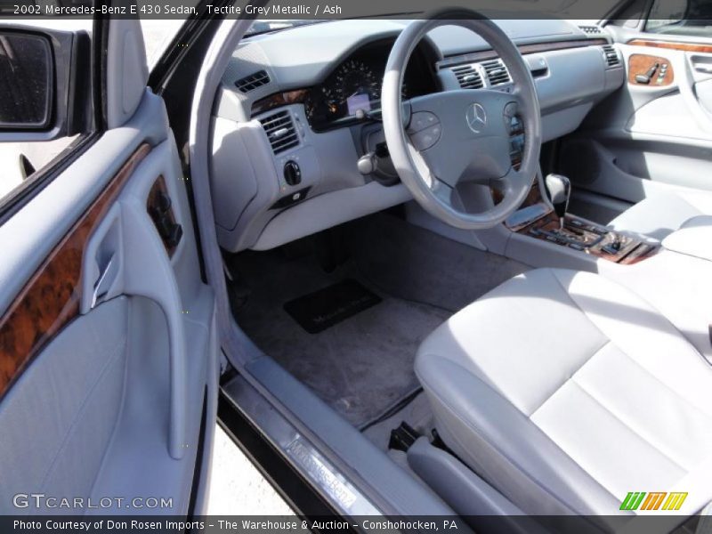  2002 E 430 Sedan Ash Interior