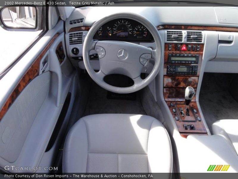 Dashboard of 2002 E 430 Sedan