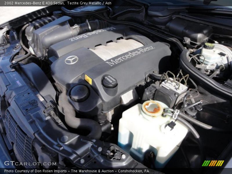  2002 E 430 Sedan Engine - 4.3 Liter SOHC 24-Valve V8
