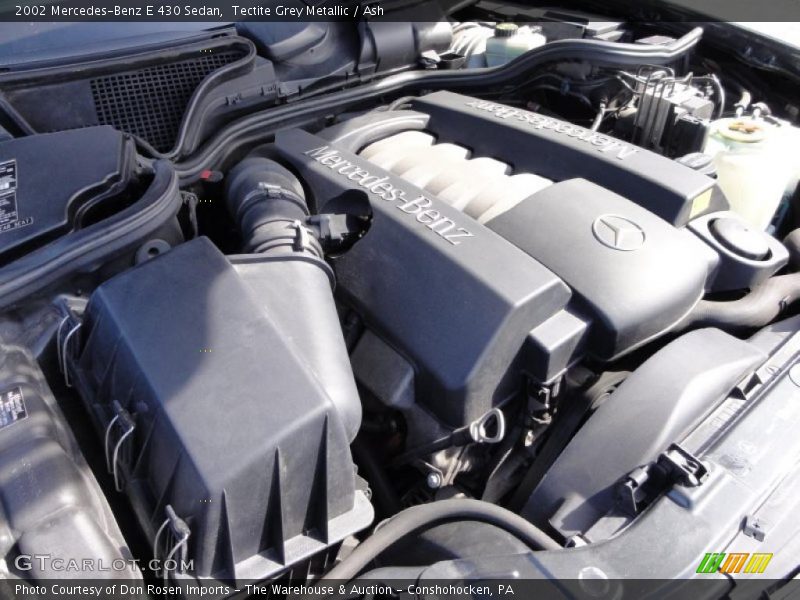  2002 E 430 Sedan Engine - 4.3 Liter SOHC 24-Valve V8