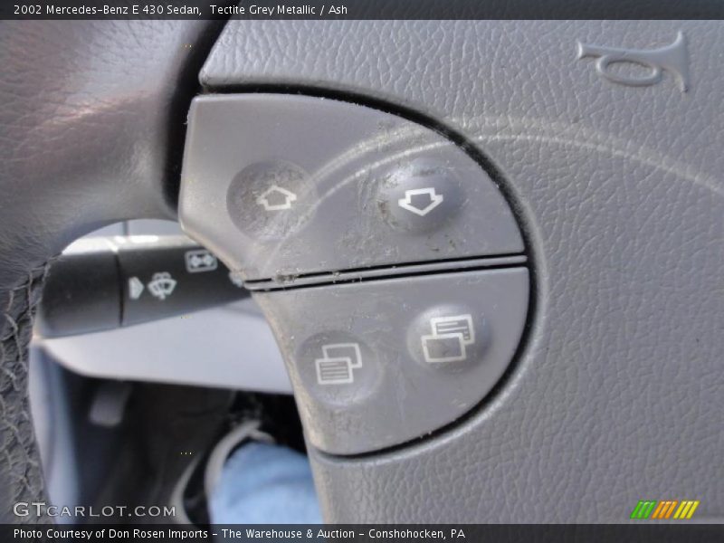 Controls of 2002 E 430 Sedan