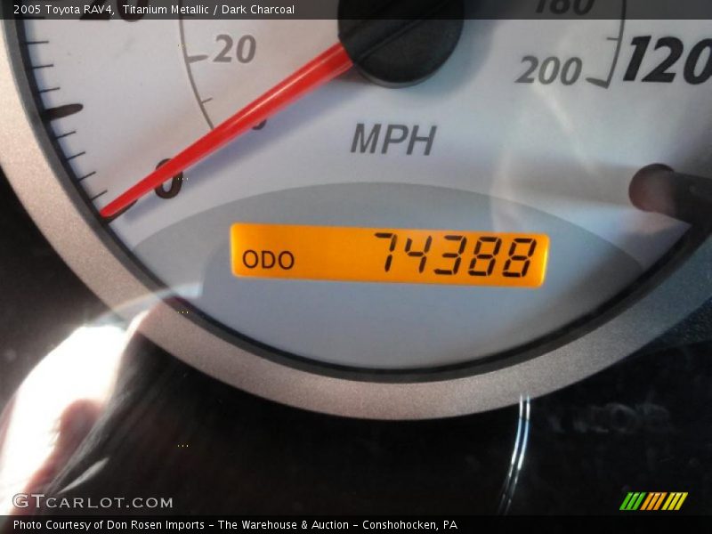 Titanium Metallic / Dark Charcoal 2005 Toyota RAV4