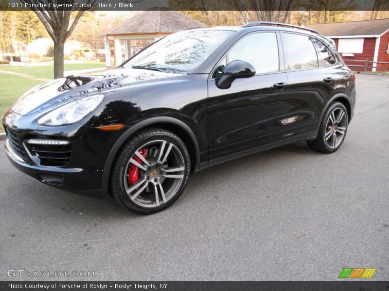 Black / Black 2011 Porsche Cayenne Turbo