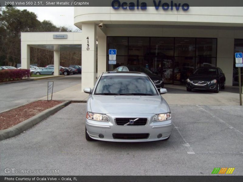 Silver Metallic / Graphite 2008 Volvo S60 2.5T
