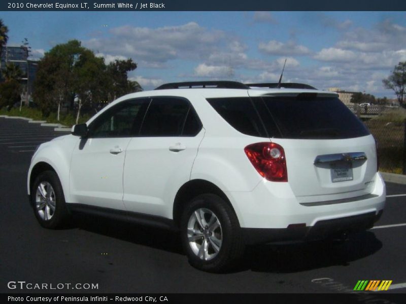 Summit White / Jet Black 2010 Chevrolet Equinox LT