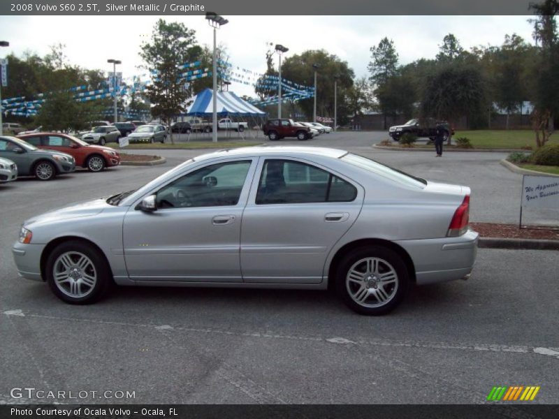 Silver Metallic / Graphite 2008 Volvo S60 2.5T