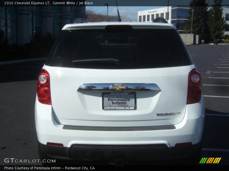Summit White / Jet Black 2010 Chevrolet Equinox LT