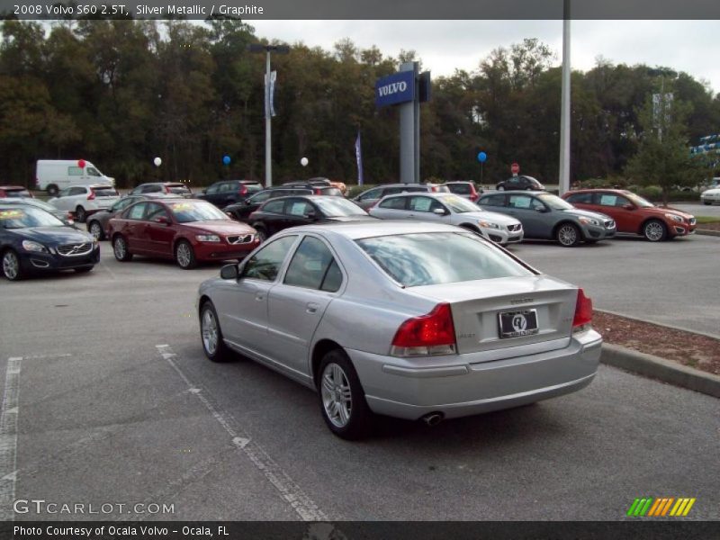 Silver Metallic / Graphite 2008 Volvo S60 2.5T