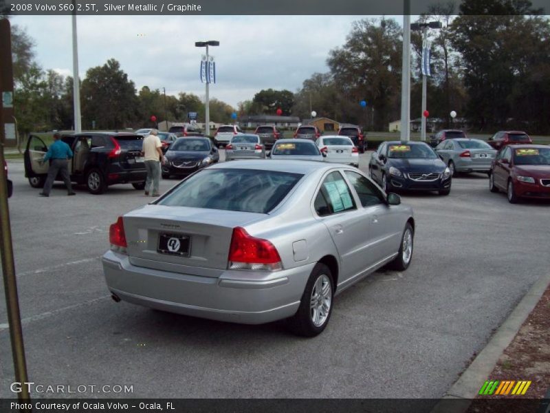 Silver Metallic / Graphite 2008 Volvo S60 2.5T