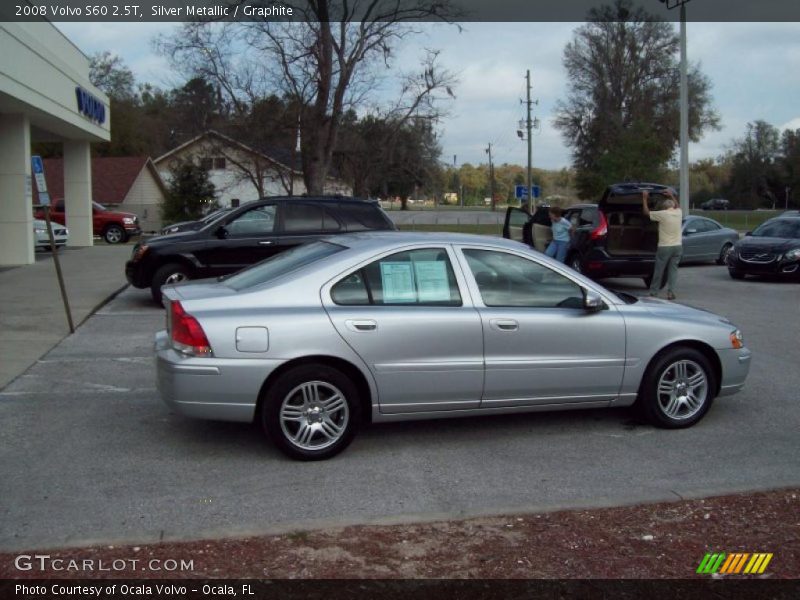Silver Metallic / Graphite 2008 Volvo S60 2.5T
