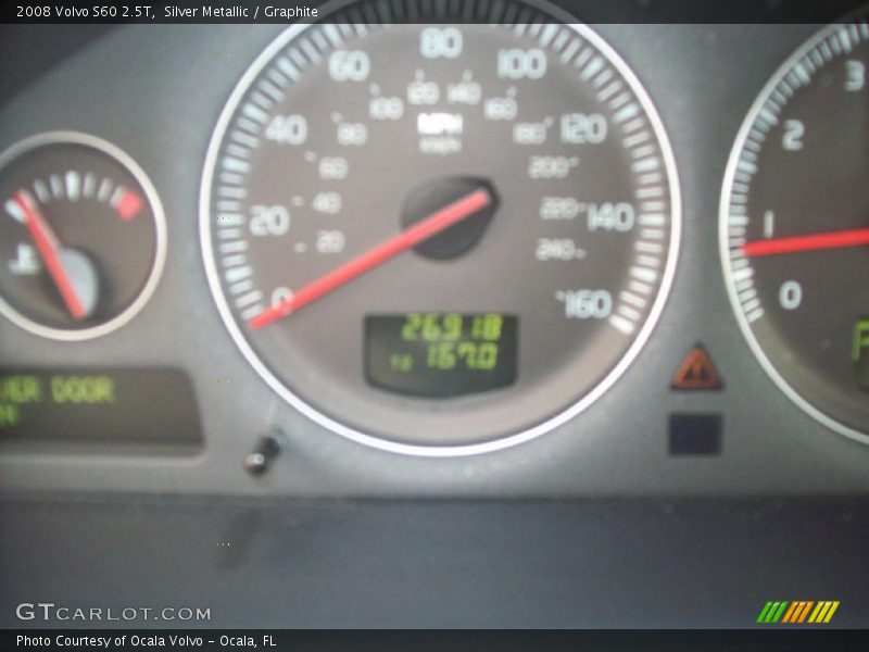 Silver Metallic / Graphite 2008 Volvo S60 2.5T