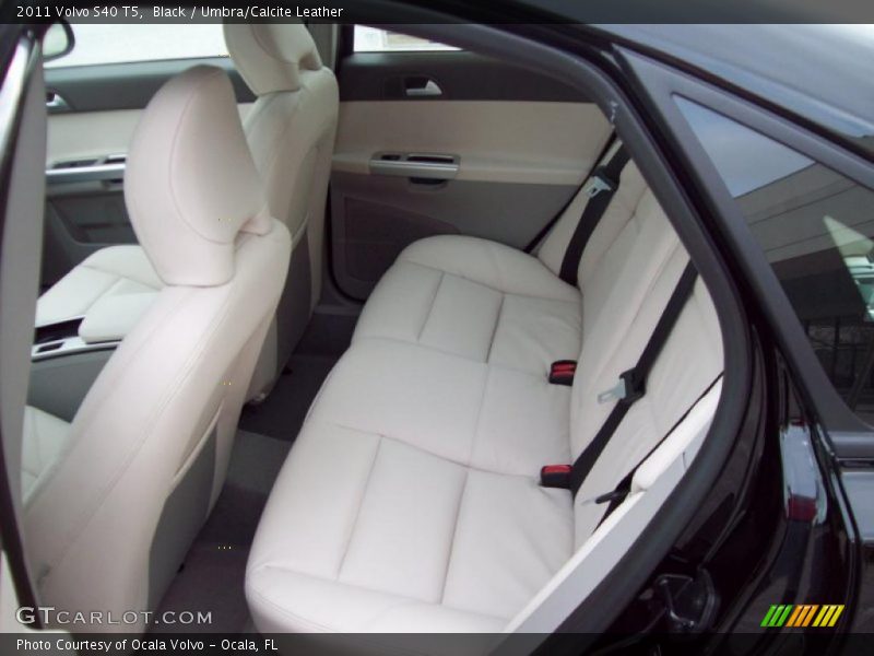 Black / Umbra/Calcite Leather 2011 Volvo S40 T5