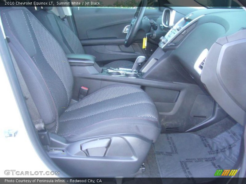 Summit White / Jet Black 2010 Chevrolet Equinox LT