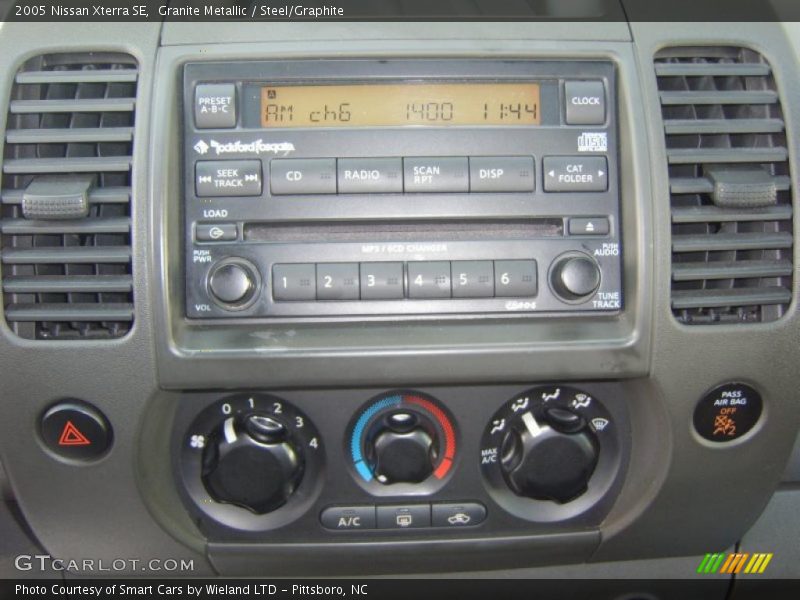 Granite Metallic / Steel/Graphite 2005 Nissan Xterra SE