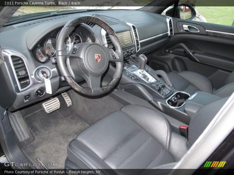 Black Interior - 2011 Cayenne Turbo 