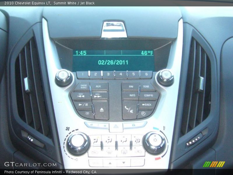 Summit White / Jet Black 2010 Chevrolet Equinox LT