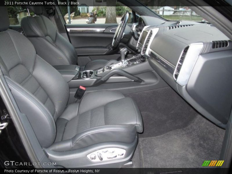  2011 Cayenne Turbo Black Interior